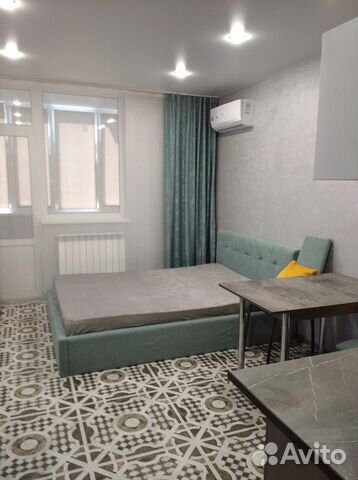 

Квартира-студия, 28 м², 2 кровати