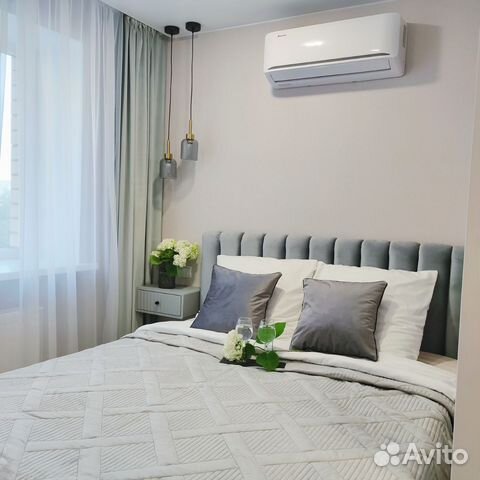 

1-к. квартира, 42 м², 2 кровати
