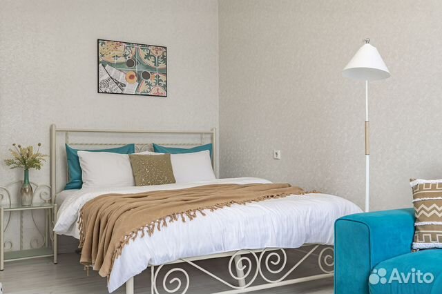 

1-к. квартира, 38 м², 2 кровати