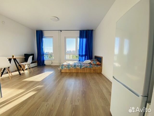 

Квартира-студия, 27 м², 1 кровать