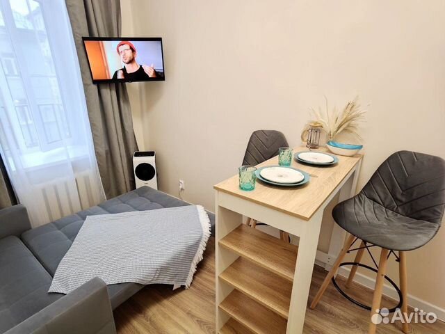 

Квартира-студия, 18 м², 2 кровати