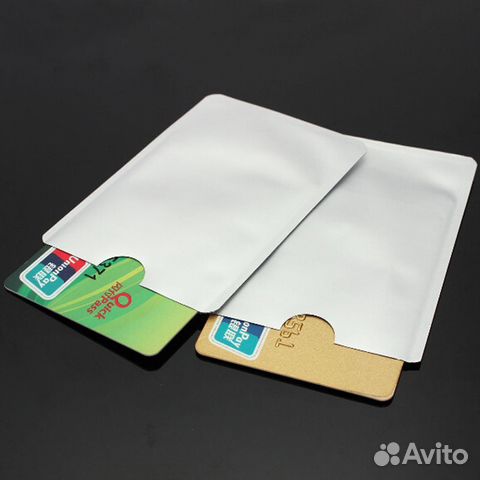 Экранирующий чехол для бесконтактных ключей и карт Экранирующий чехол для бесконтактных ключей и карт