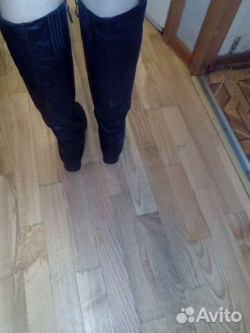 Сапоги зимние натуральная кожа 39р