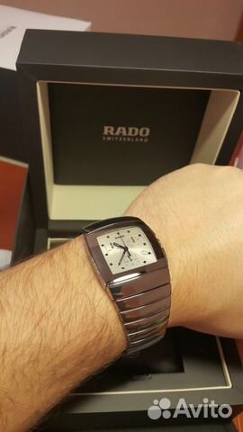 Rado sintra chronograph серая керамика