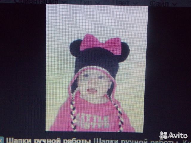 Шапочка Мини-маус