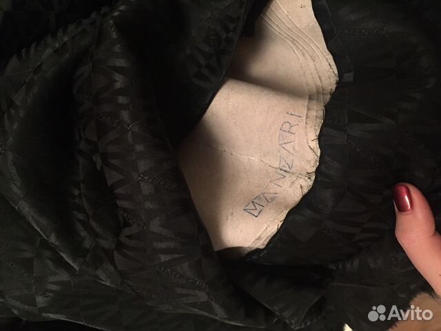 Норковая шуба Manzari (black velvet) 44-46, 90см Норковая шуба Manzari (black velvet) 44-46, 90см