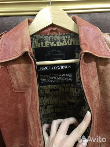 Куртка кожаная Harley Davidson