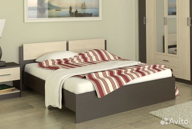 Кровать двуспальная Кровать двуспальная