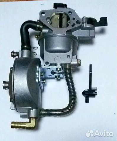 Карбюратор двухтопливный бензин + газ для двигател