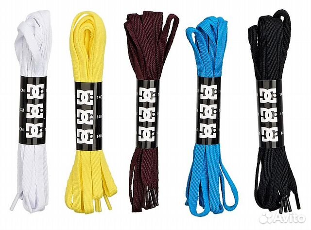 Шнурки DC shoes 140см. 50 шт