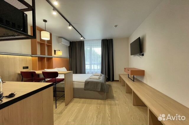 

Квартира-студия, 29 м², 1 кровать