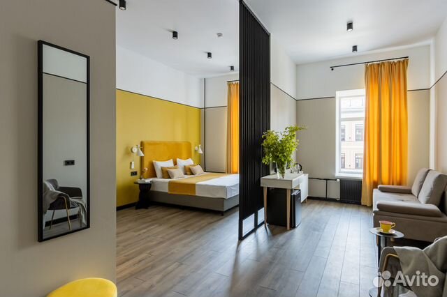 

Квартира-студия, 30 м², 2 кровати