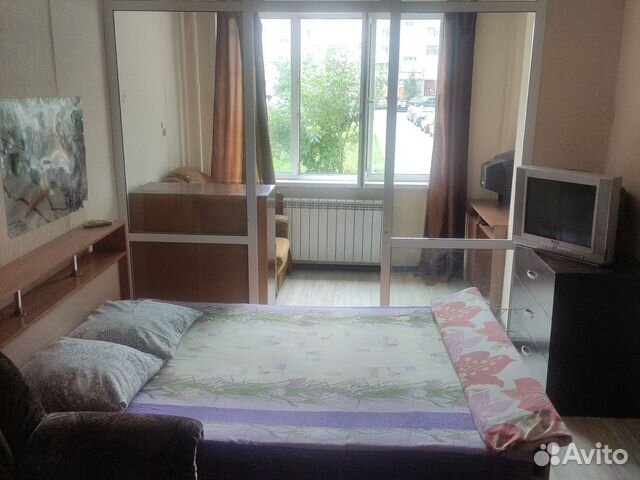 

1-к. квартира, 42 м², 2 кровати