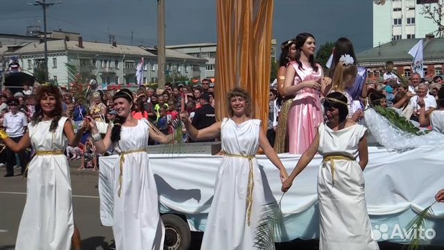 День города, парад