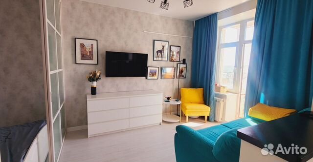 

Квартира-студия, 35 м², 2 кровати