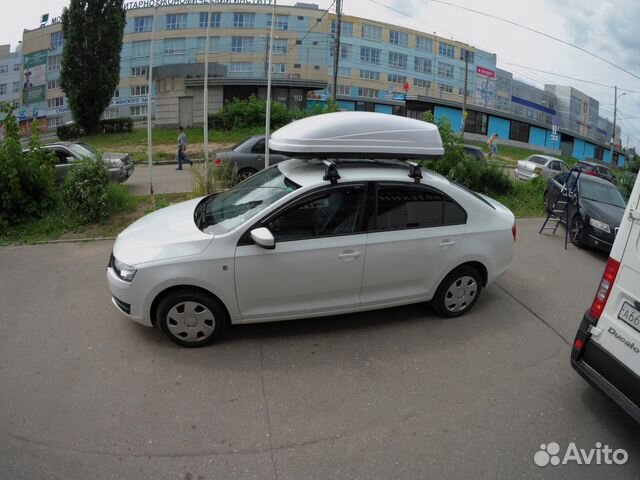 Багажник Бокс на крышу Skoda Rapid (2012-2017) Багажник Бокс на крышу Skoda Rapid (2012-2017)