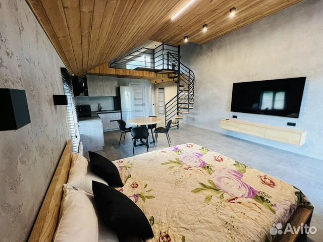 

Квартира-студия, 55 м², 2 кровати