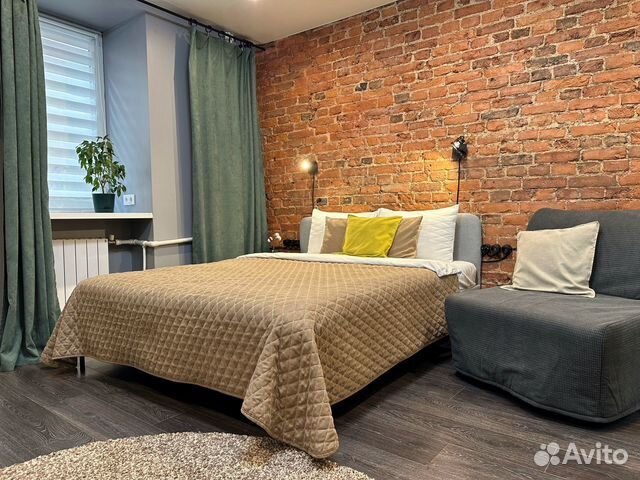 

Квартира-студия, 20 м², 2 кровати