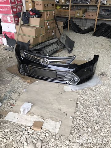 Toyota Camry 3.5AT, 2015, седан, битый Toyota Camry 3.5AT, 2015, седан, битый