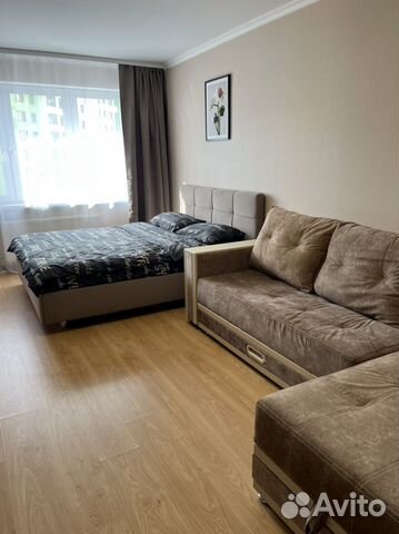 

1-к. квартира, 40 м², 2 кровати