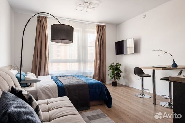 

Квартира-студия, 26 м², 2 кровати