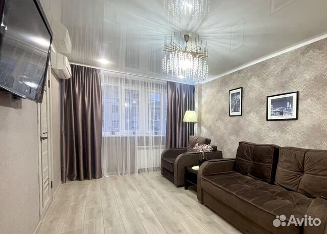 

1-к. квартира, 38 м², 2 кровати