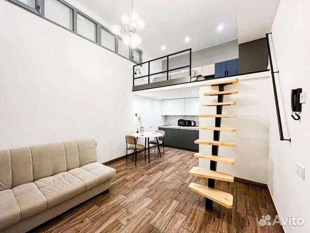 

Квартира-студия, 25 м², 2 кровати