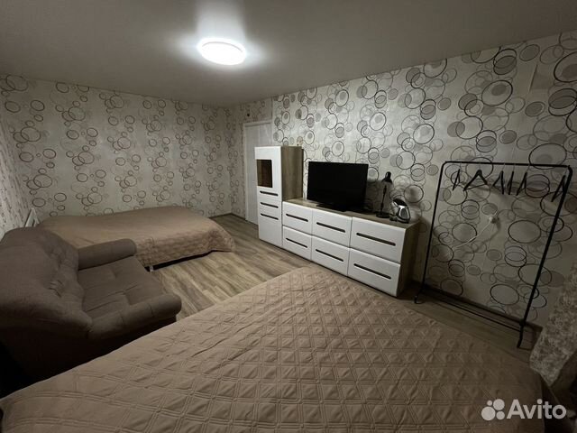 

1-к. квартира, 36 м², 2 кровати