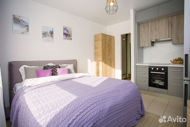 

Квартира-студия, 25 м², 1 кровать