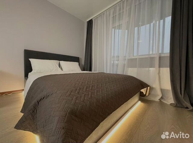 

1-к. квартира, 43 м², 2 кровати