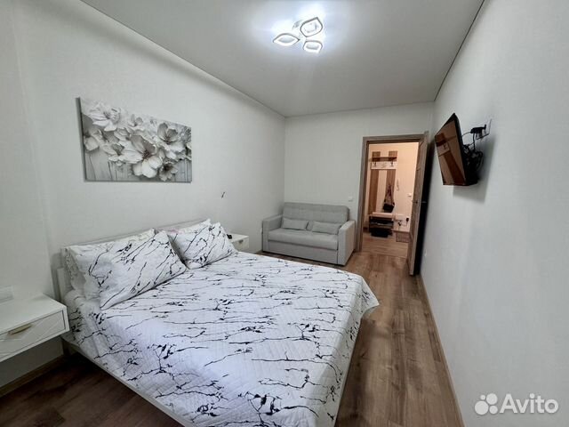 

1-к. квартира, 38 м², 2 кровати