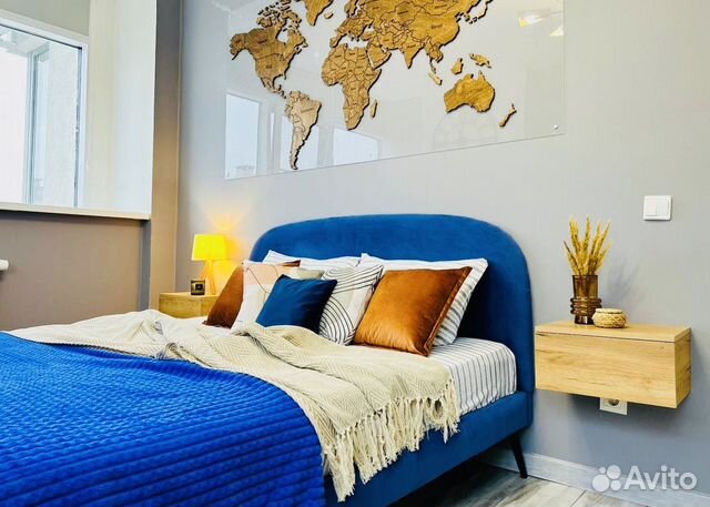 

1-к. квартира, 43 м², 2 кровати