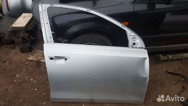 Дверь передняя правая vw golf 6 гольф VI серая