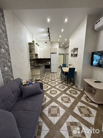 

1-к. квартира, 38 м², 2 кровати