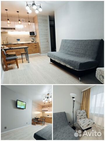 

2-к. квартира, 40 м², 2 кровати