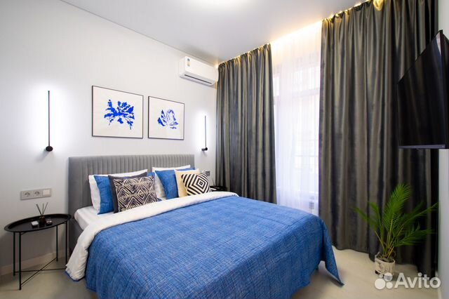 

1-к. квартира, 45 м², 3 кровати