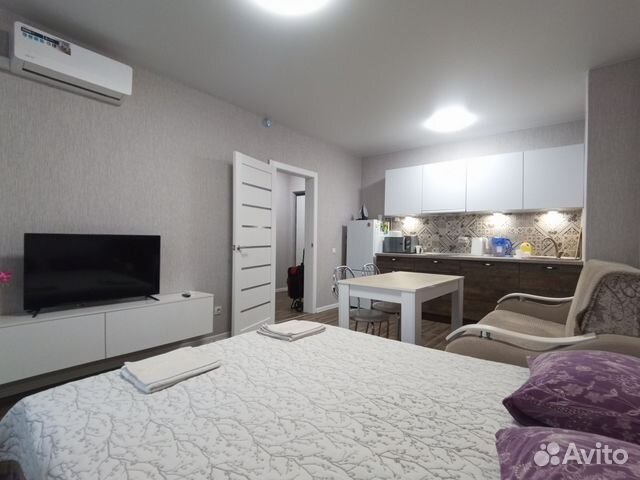 

Квартира-студия, 30 м², 2 кровати