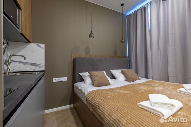 

Квартира-студия в апарт-отеле, 14,3 м², 1/4 эт.
