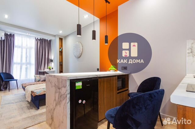 

Квартира-студия, 24 м², 1 кровать