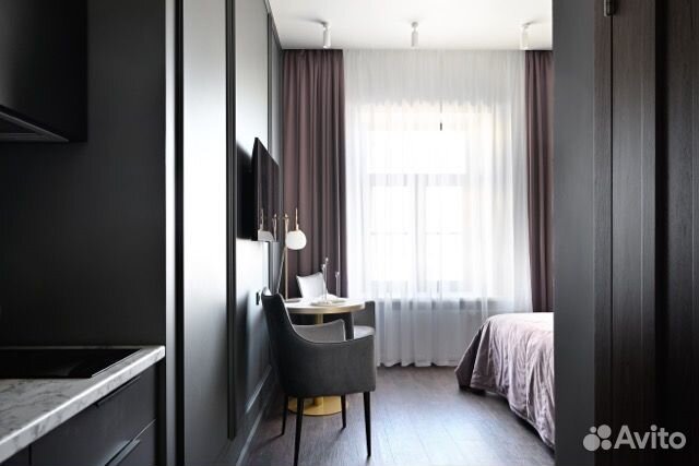 

Квартира-студия, 23 м², 1 кровать