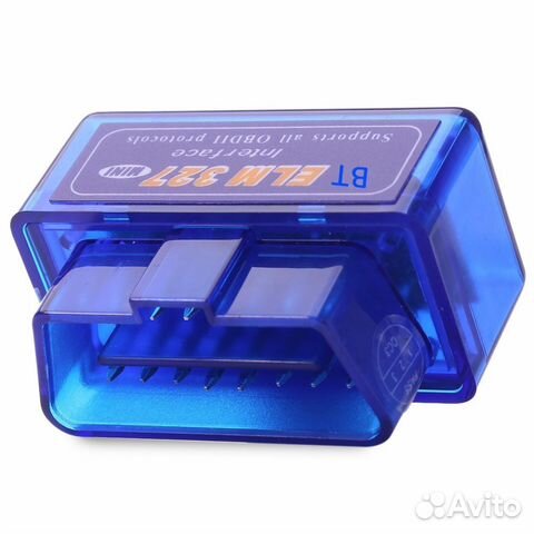 Автосканер ELM327 OBD2 Bluetooth v1.5 mini AD1