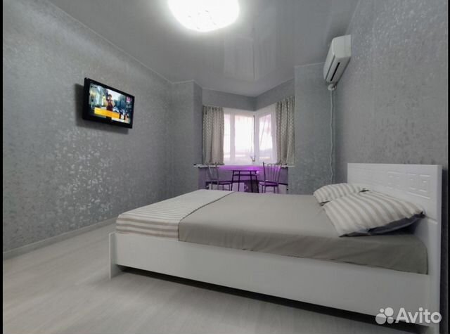 

1-к. квартира, 42 м², 2 кровати