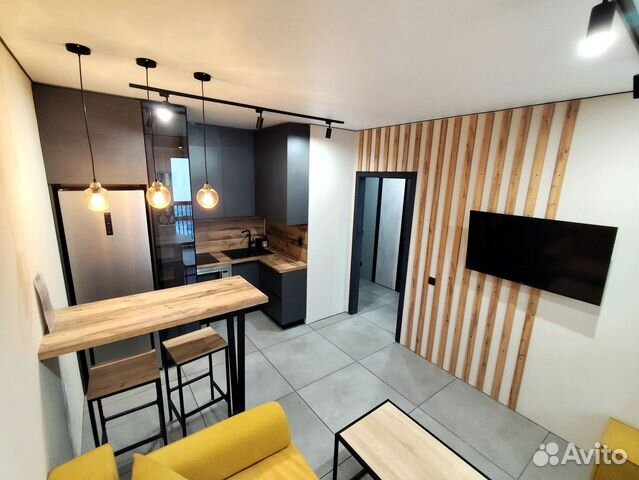 

1-к. квартира, 37 м², 2 кровати