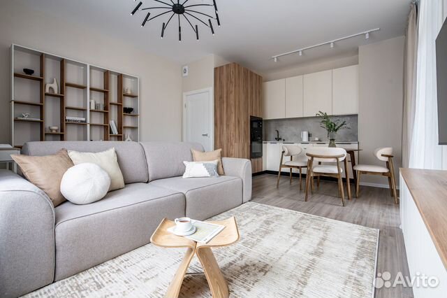 

1-к. квартира, 41 м², 2 кровати