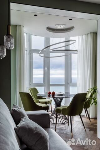 

1-к. квартира, 64 м², 2 кровати