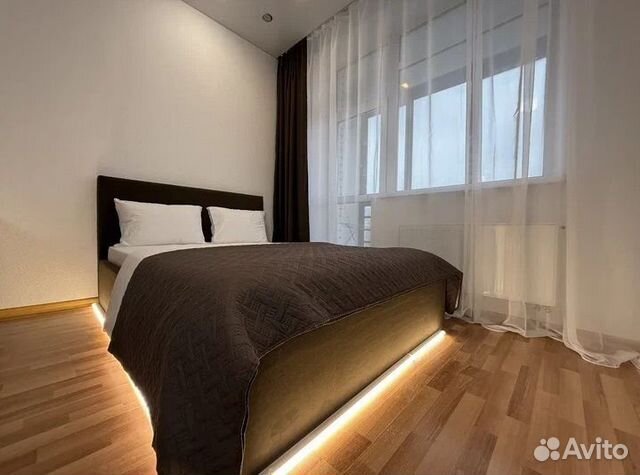 

1-к. квартира, 43 м², 2 кровати