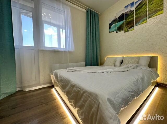 

Квартира-студия, 36 м², 2 кровати