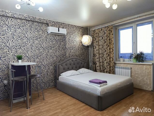 

Квартира-студия, 32 м², 2 кровати