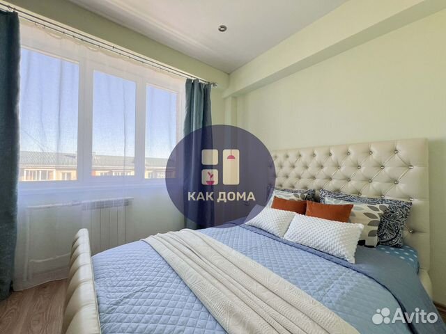 

1-к. квартира, 62 м², 3 кровати
