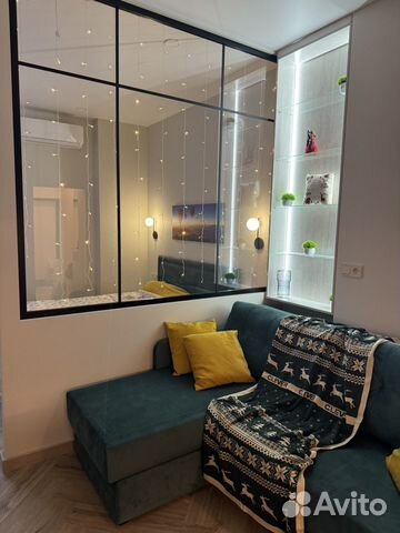 

Квартира-студия, 37 м², 2 кровати